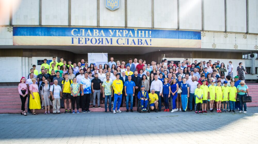 Представники Університету ДФС України взяли участь у церемонії підняття прапора Національного олімпійського комітету України з нагоди початку Олімпійських ігор – 2020