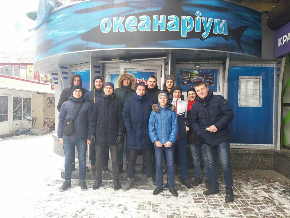 Екскурсія до океанаріуму “Морська казка” взводу ПМП-15-3 Екскурсія до океанаріуму “Морська казка” взводу ПМП-15-3