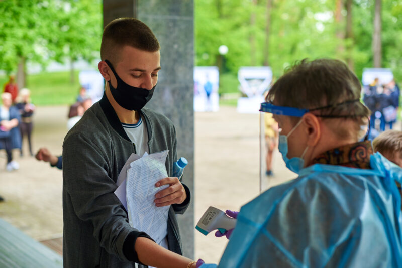 В УДФСУ відбулося ЗНО з математики