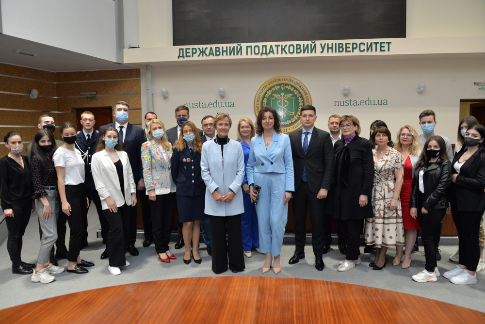 До Університету державної фіскальної служби України завітала Надзвичайний і Повноважний Посол Федеративної Республіки Німеччина в Україні Анка Фельдгузен