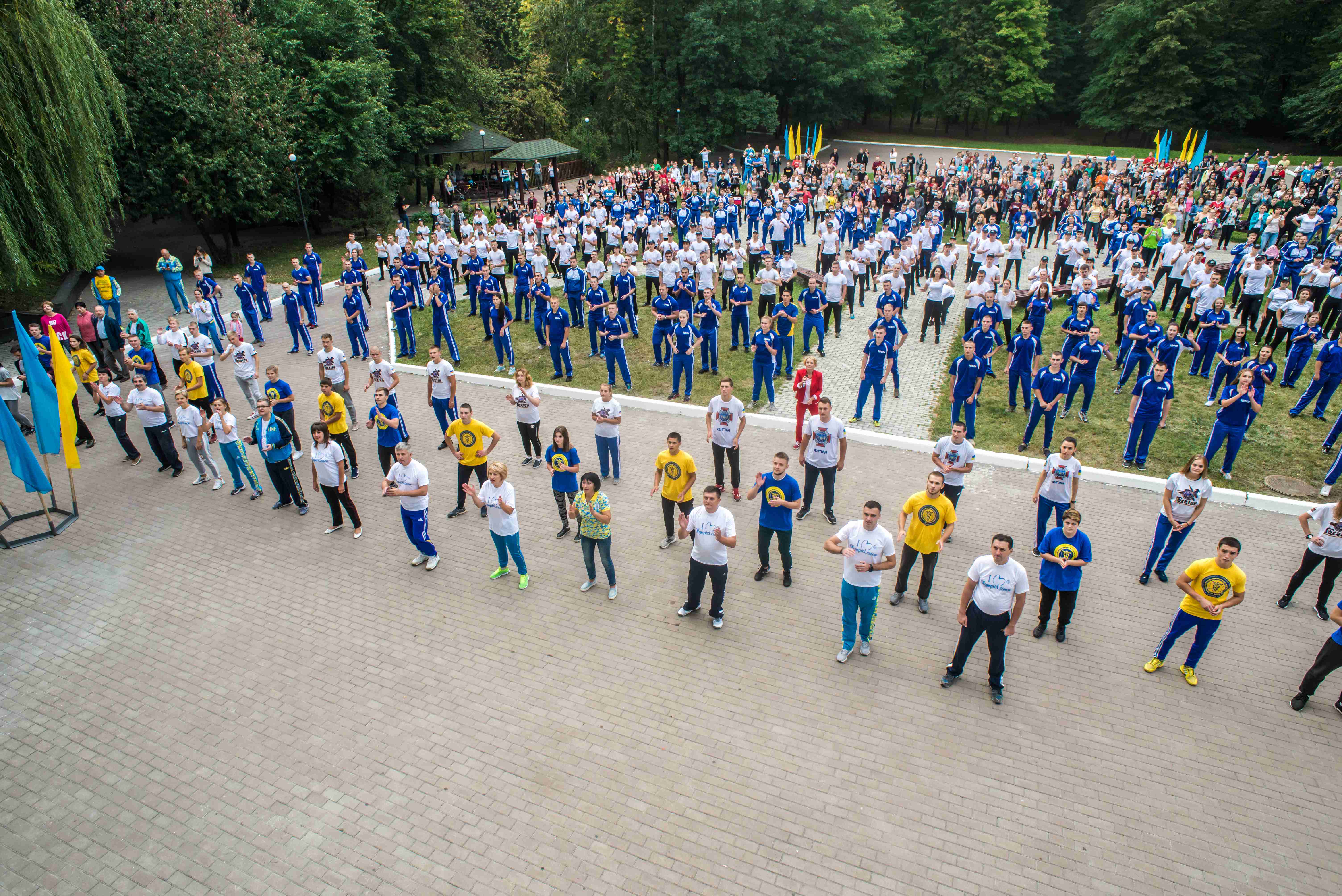 Олімпійська зарядка в Національному університеті державної фіскальної служби України