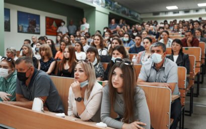 Зустріч батьків та студентів Навчально-наукового інституту обліку, аналізу та аудиту з адміністрацією університету