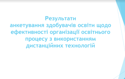 УДФСУ розпитав студентів про дистанційне навчання