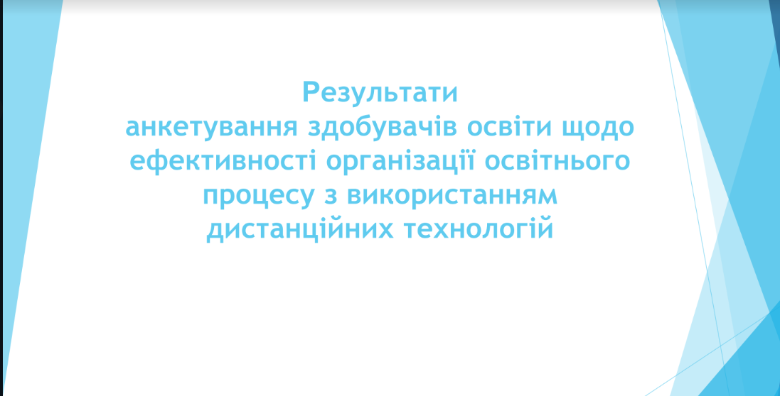 УДФСУ розпитав студентів про дистанційне навчання